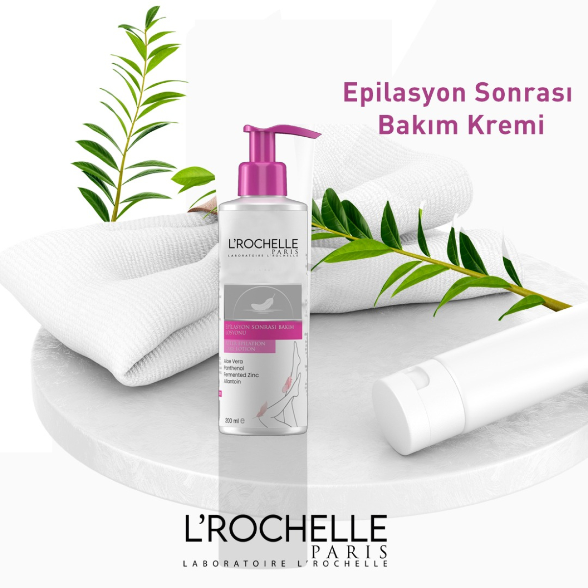   LABORATOIRE L'ROCHELLE EPILASYON SONRASI BAKIM KREMİ 200 ML.