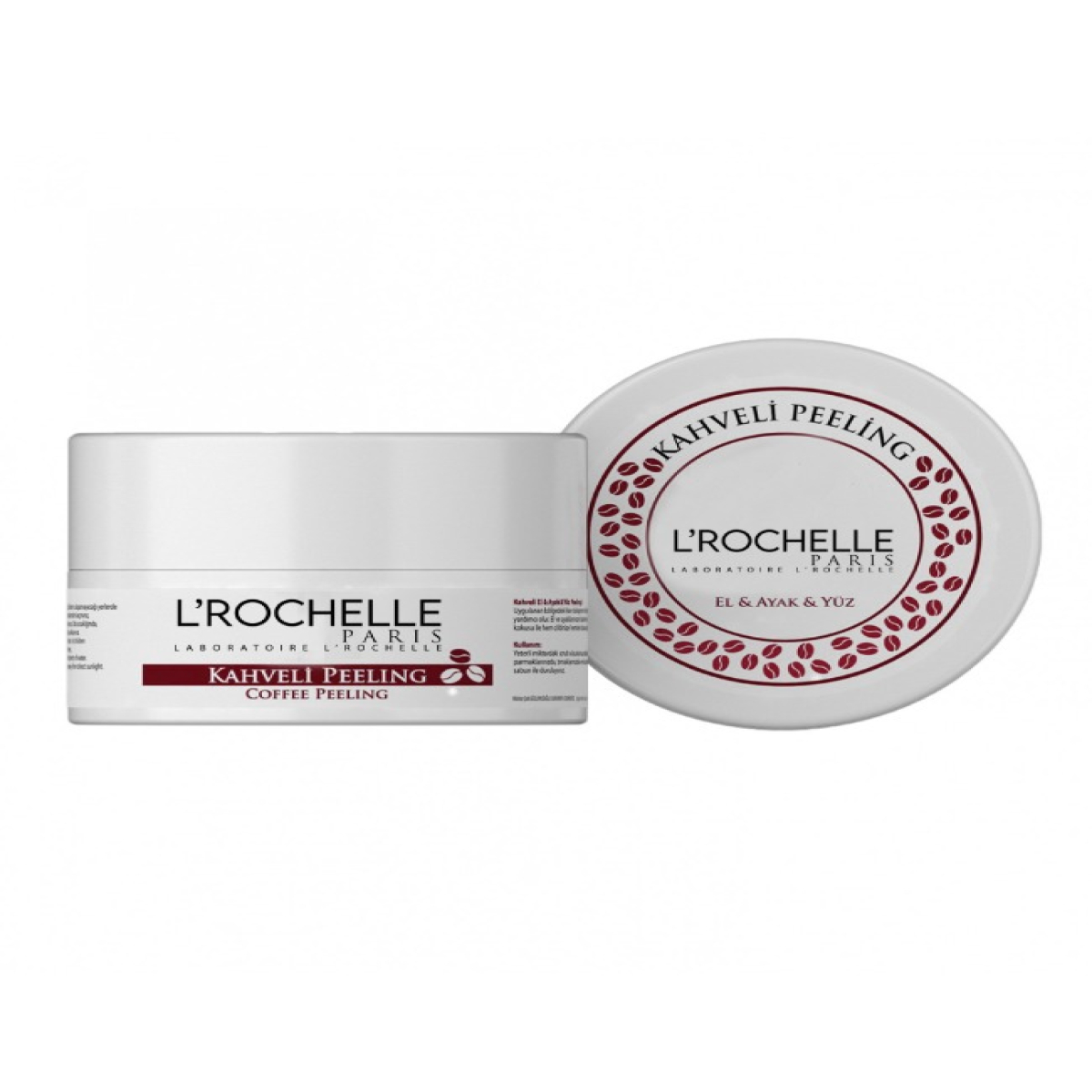 LABORATOIRE L'ROCHELLE KAHVE PEELING EL&AYAK&YÜZ KREMI 50 ML